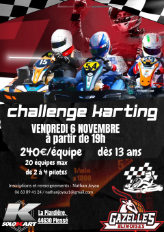 🏎️🔥 CHALLENGE KARTING DES GAZELLES BLINOISES 🔥🏎️