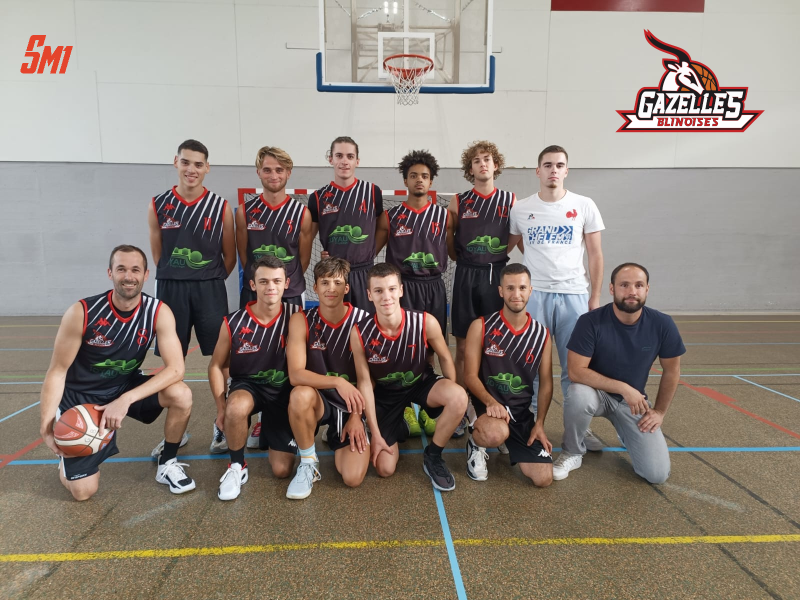 Seniors Masculin 1 - Gazelles Blinoises