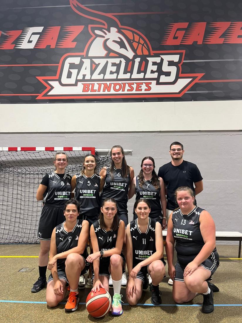 Seniors Féminin - Gazelles Blinoises