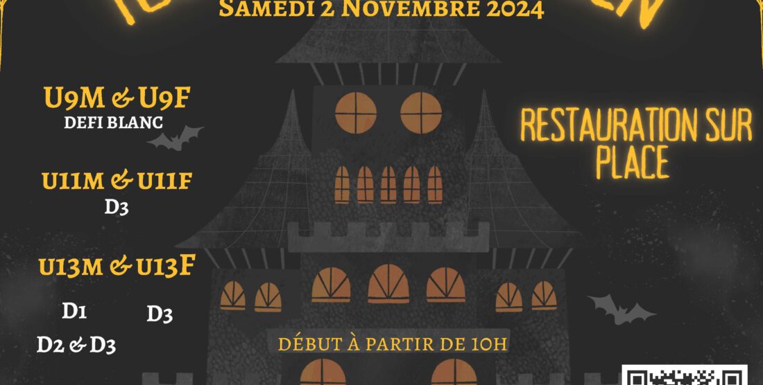 Tournoi Halloween le 2 novembre